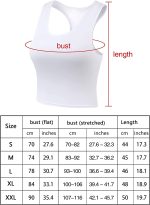 Geyoga 8 Pcs Women Basic Crop Tank Tops Sleeveless Racerback Crop Cotton Top - Image 3